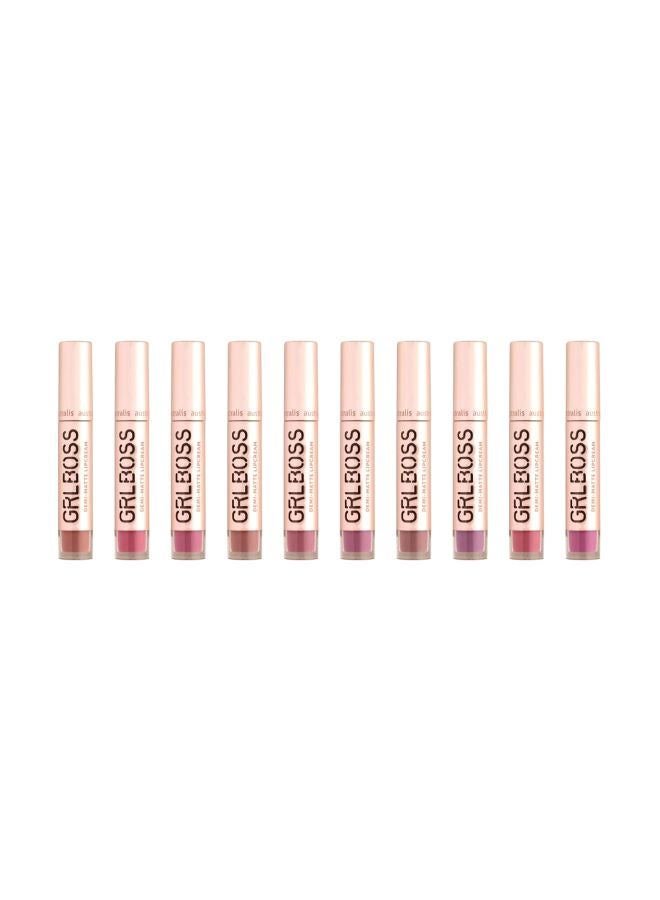 Australis - 10-Piece Grlboss Lipcream Kit Vol.1 Self Expressom - Image 1