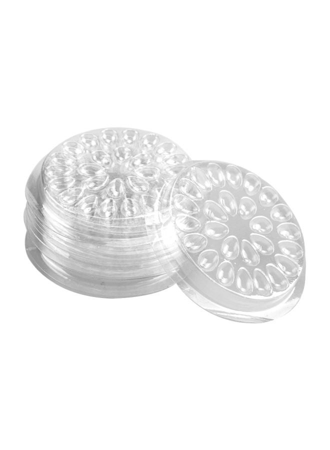 10-Piece Eyelash Extension Holder Set Clear - Image 1