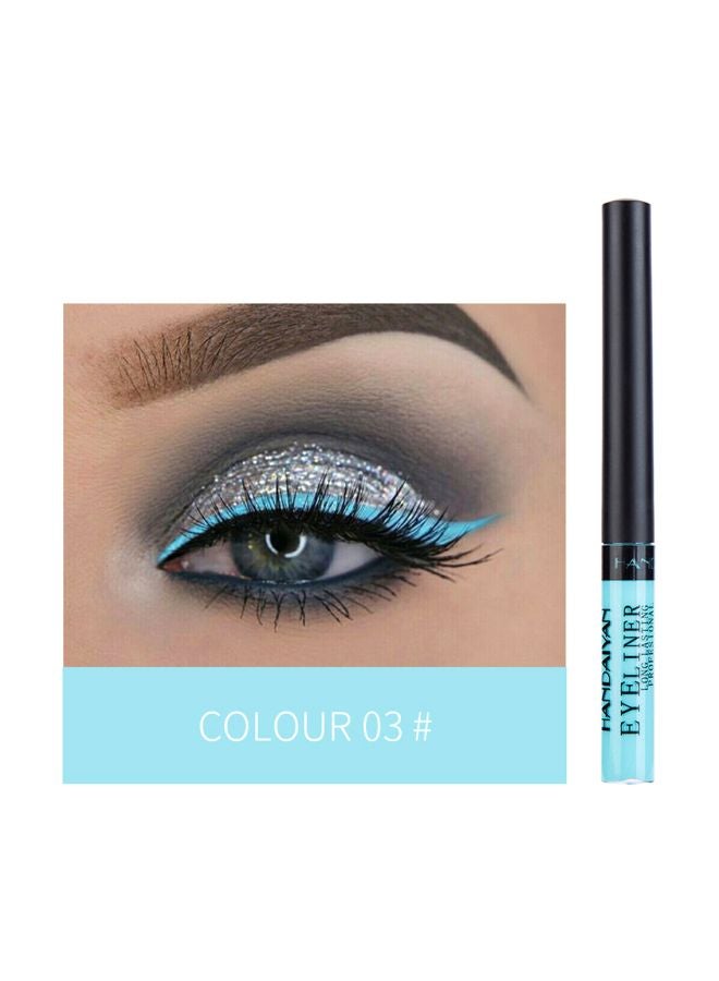 Handaiyan Matte Tint Waterproof Liquid Eye Liner 3 Blue  - Image 2