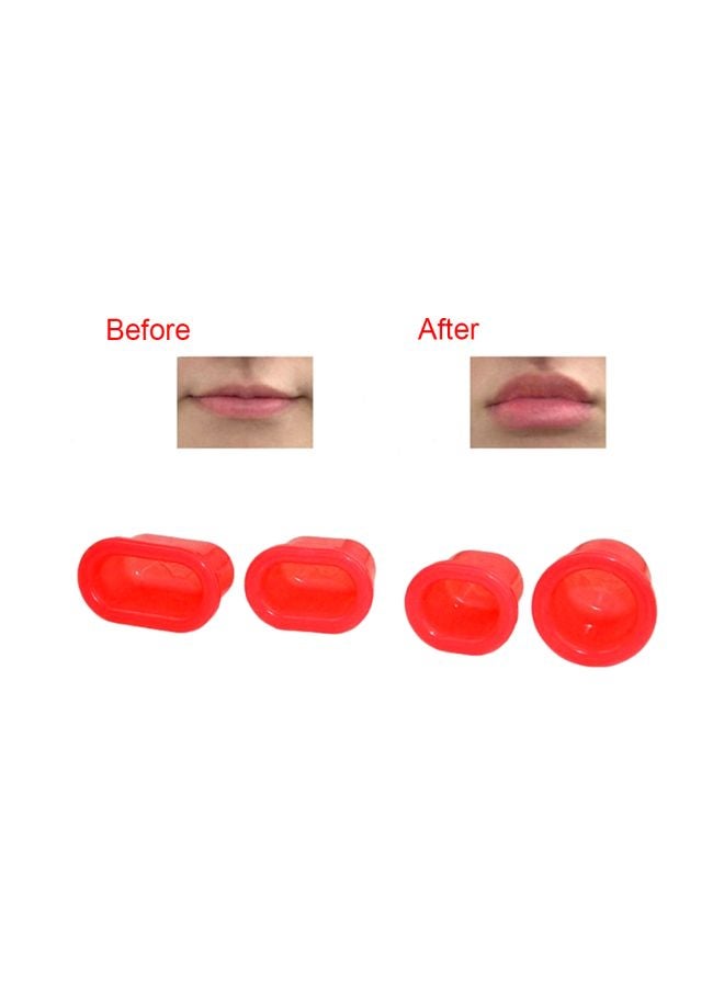 4-Piece Lip Plumper Set Red - Image 2
