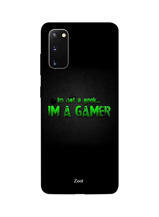 Zoot - Skin Case Cover -for Samsung Galaxy S20 Im Not A Geek Im A Gamer Im Not A Geek Im A Gamer - Image 1