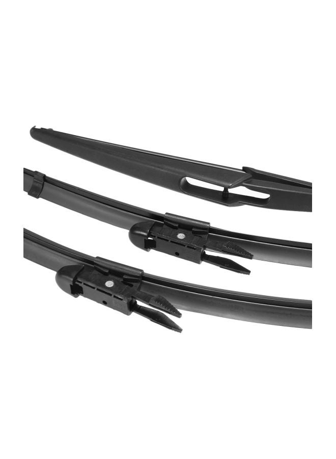 3-Piece Replacement Windshield Wiper Blades Set - Image 2