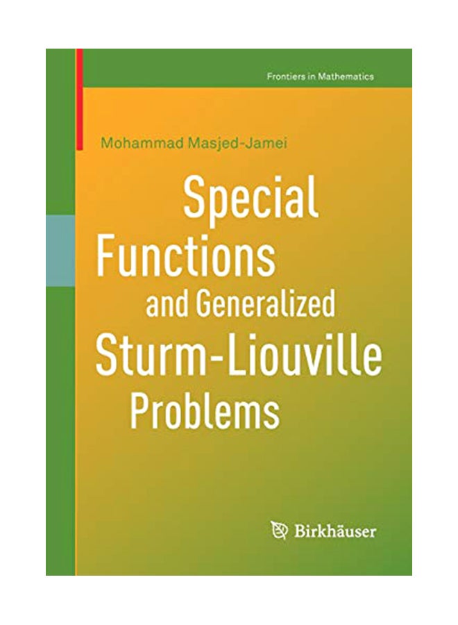 Special Functions And Generalized Sturm-Liouville Problems paperback english - 29-Feb-20 