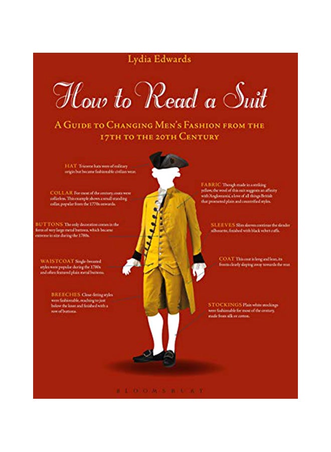 How To Read A Suit: A Guide To Changing Men'S Fashion From The 17Th To The 20Th Century Paperback English by Lydia Edwards - 07-Feb-20 