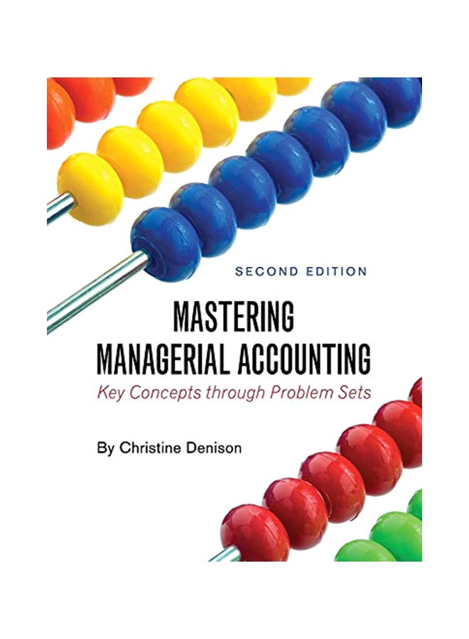 Mastering Managerial Accounting: Key Concepts Through Problem paperback english - 28-Feb-20