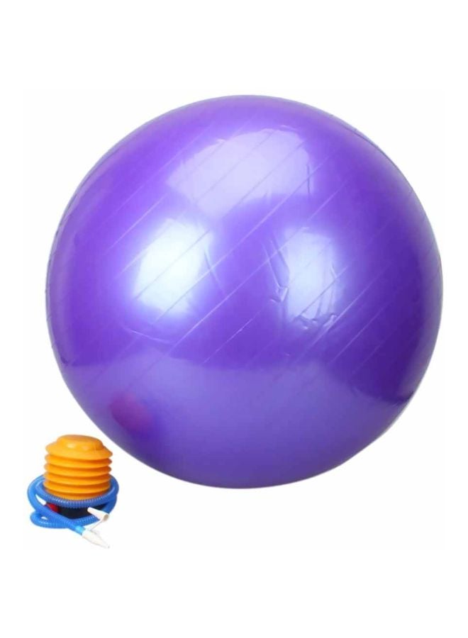 Yoga Swiss Ball With Foot Pump 65cm - Image 2