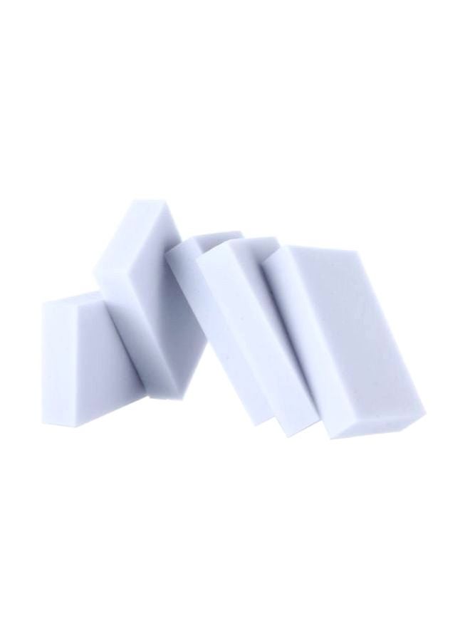 6-Piece Magic Foam Sponge Set White