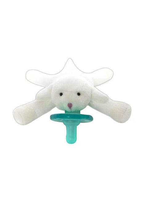 Little Lamb Plush Animal With Pacifier (0-6 Months)