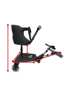 Bumble & Bird 2-Wheel Co-Rider With Safe Seat & Handle  - Image 2