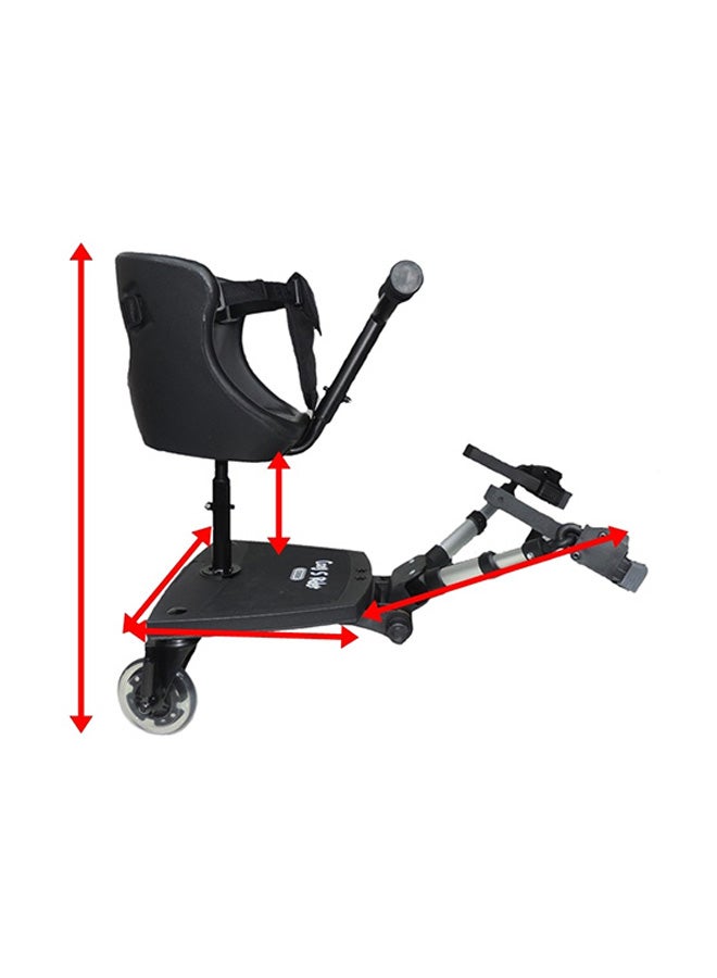 Bumble & Bird 2-Wheel Co-Rider With Safe Seat & Handle  - Image 2