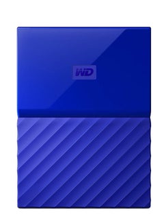 WD My Passport Portable Hard Drive Blue  - Image 1