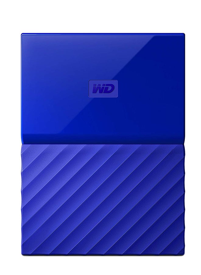 WD My Passport Portable Hard Drive Blue  - Image 1