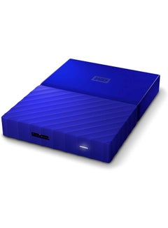 WD My Passport Portable Hard Drive Blue  - Image 2