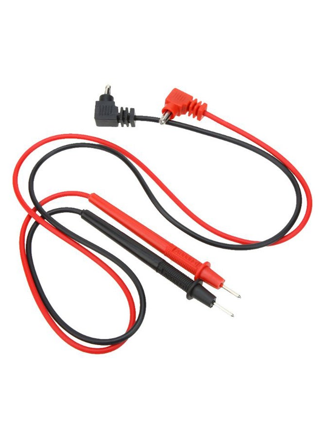 زوج من  مجس اختبار مع كابلات الوصل لجهاز متعدد القياسات . أحمر وأسود - Image 1