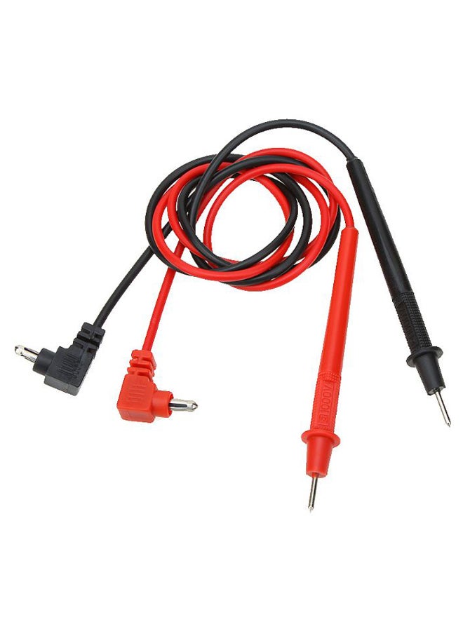 زوج من  مجس اختبار مع كابلات الوصل لجهاز متعدد القياسات . أحمر وأسود - Image 2
