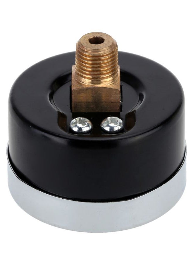 Generic Air Compressor Hydraulic Pressure Gauge Silver/Black/White  - Image 2