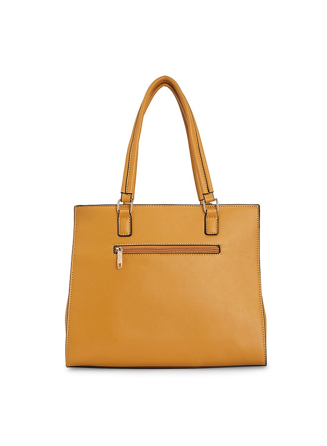 Lavie - Eldora Satchel Bag Ochre - Image 1