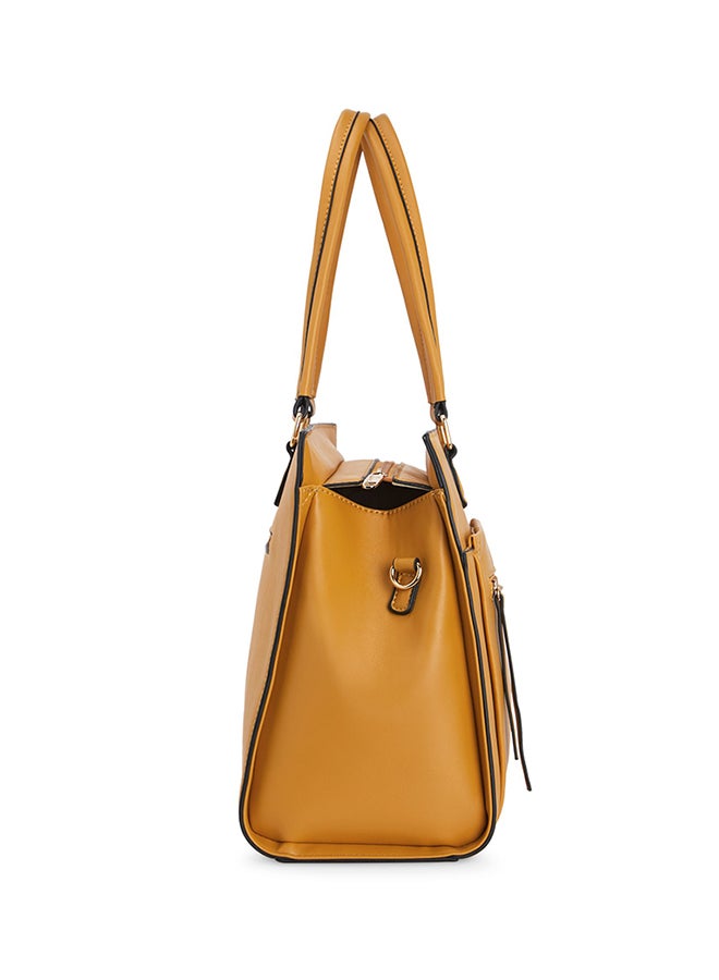 Lavie - Eldora Satchel Bag Ochre - Image 1