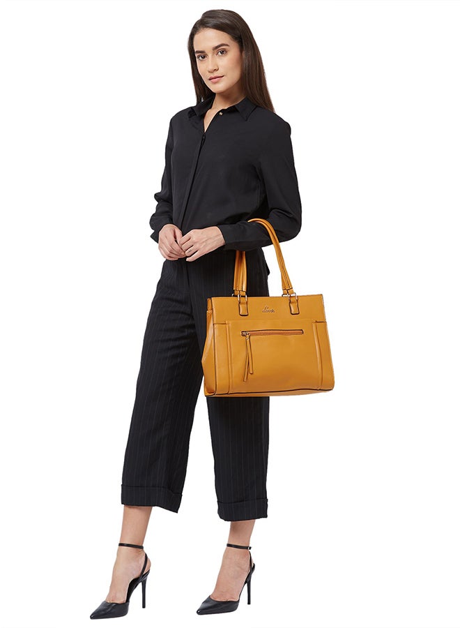 Lavie - Eldora Satchel Bag Ochre - Image 1