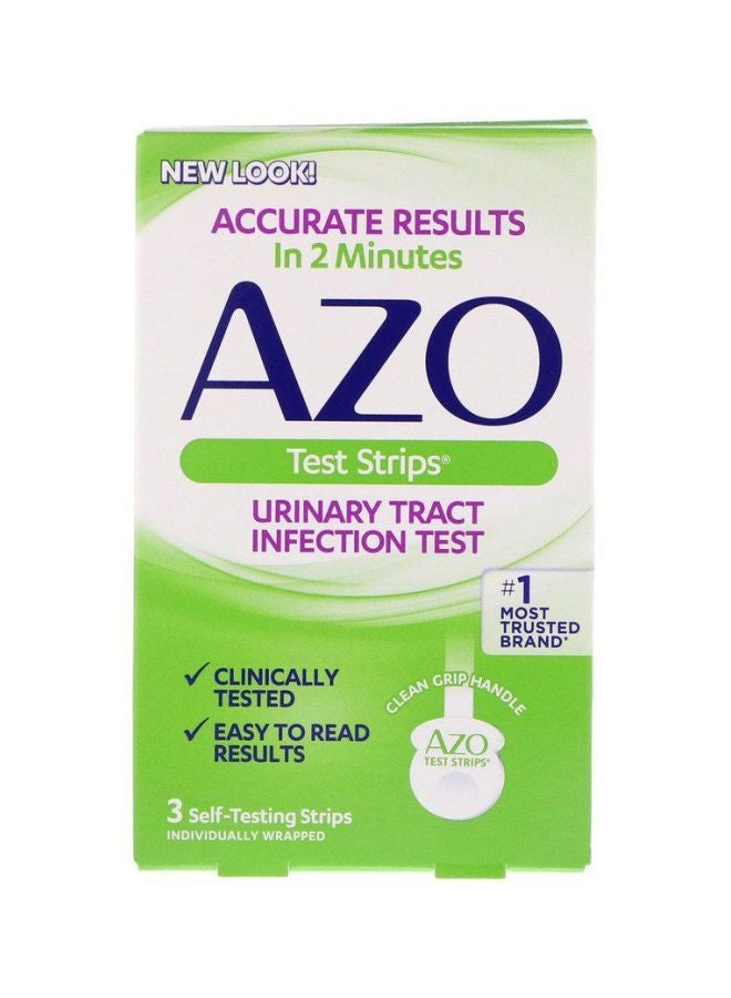 AZO 3-Piece Azo Urinary Tract Infection Test Strip Set  - Image 1