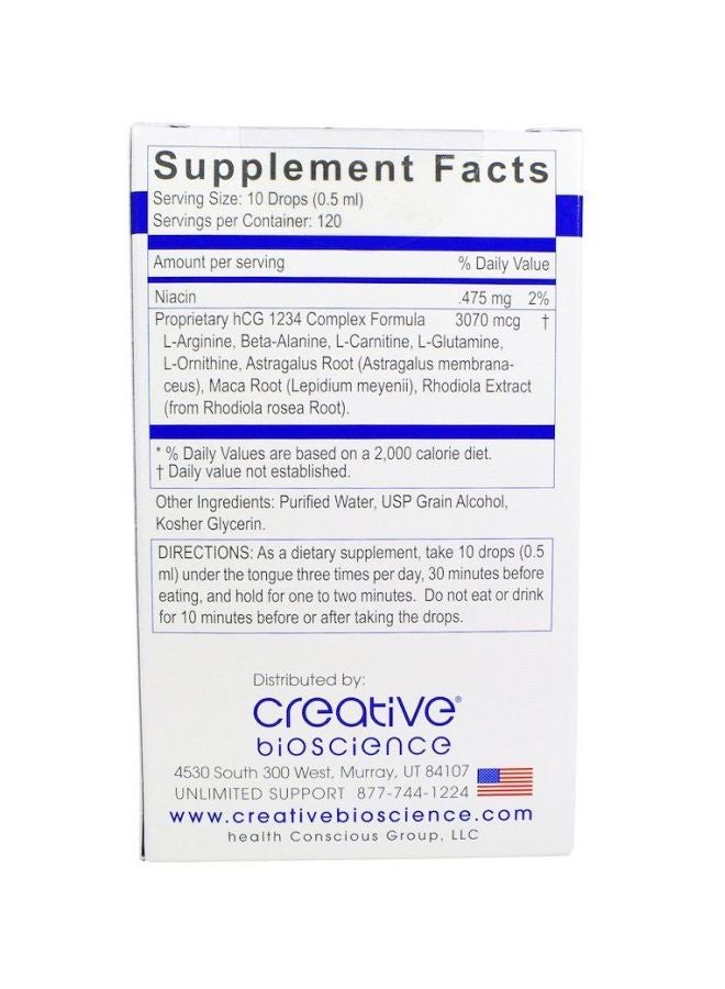 CREATIVE BIOSCIENCE - hCG 1234 Dietary Supplement - Image 1