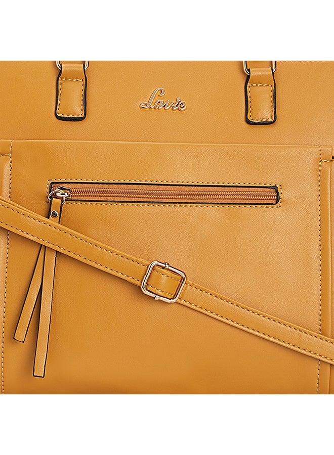 Lavie - Eldora Satchel Bag Ochre - Image 1