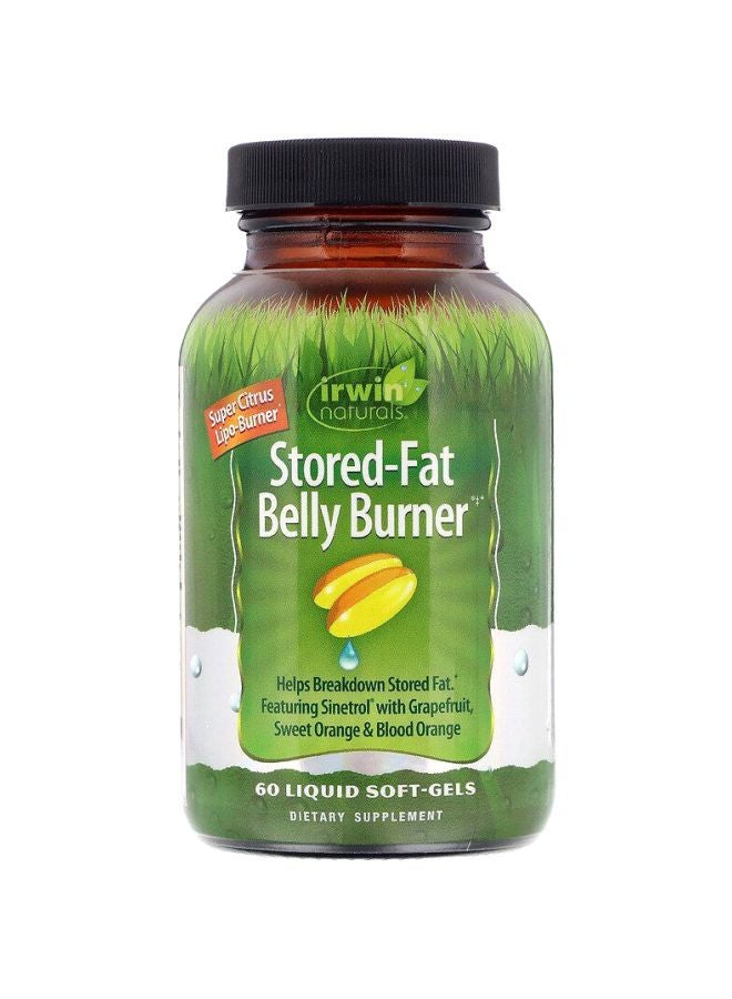 Irwin Naturals - Stored-Fat Belly Burner - 60 Liquid Soft-Gels - Image 1
