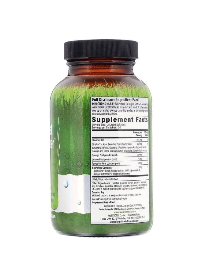Irwin Naturals - Stored-Fat Belly Burner - 60 Liquid Soft-Gels - Image 1