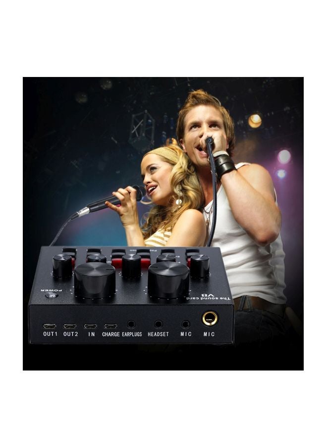 V8 Multifunctional Live Sound Card