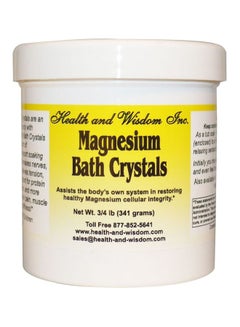 Health and Wisdom Magnesium Bath Crystals 341grams  - Image 1