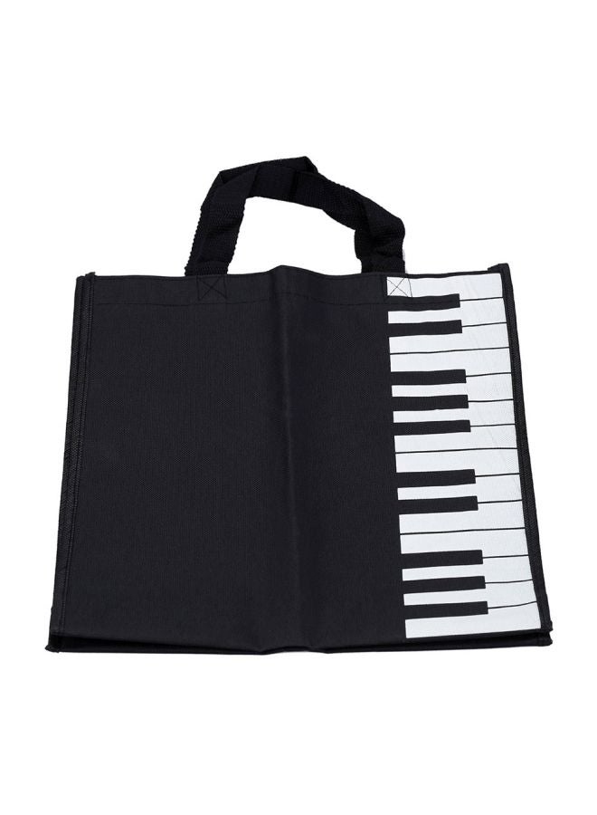 Generic Piano Keys Printed Tote Handbag  - Image 1