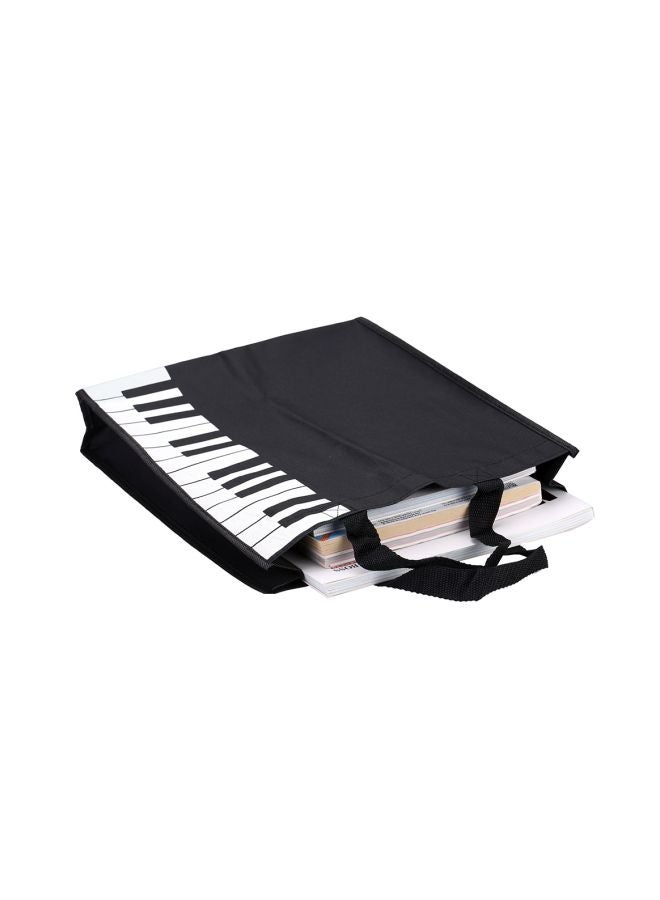 Generic Piano Keys Printed Tote Handbag  - Image 5