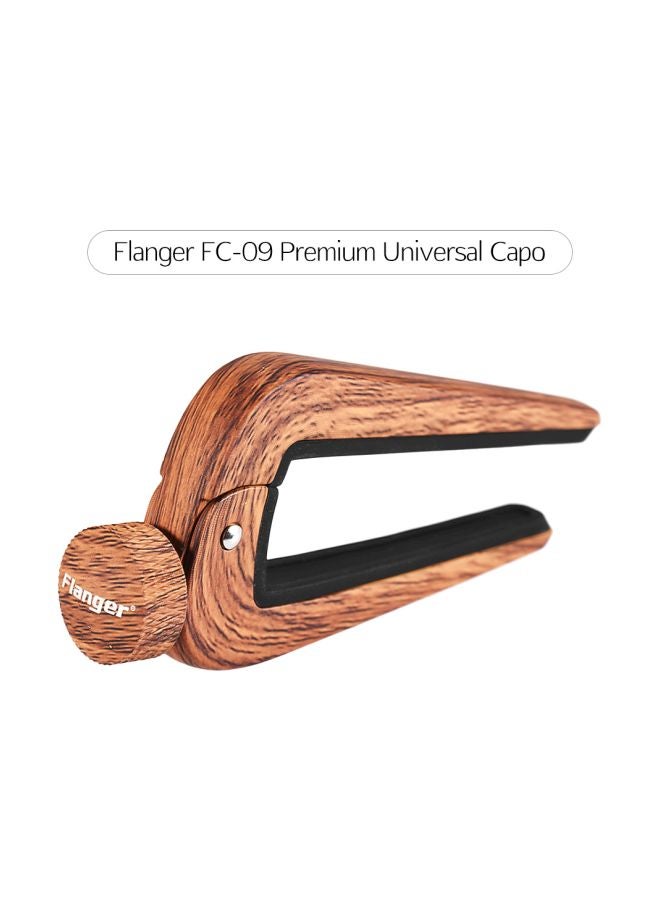 Flanger Premium Universal Capo For 6-String Acoustic/Classical/Folk/Electric Guitar Ukulele - Image 2