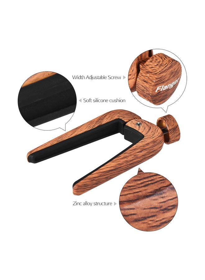 Flanger Premium Universal Capo For 6-String Acoustic/Classical/Folk/Electric Guitar Ukulele - Image 5