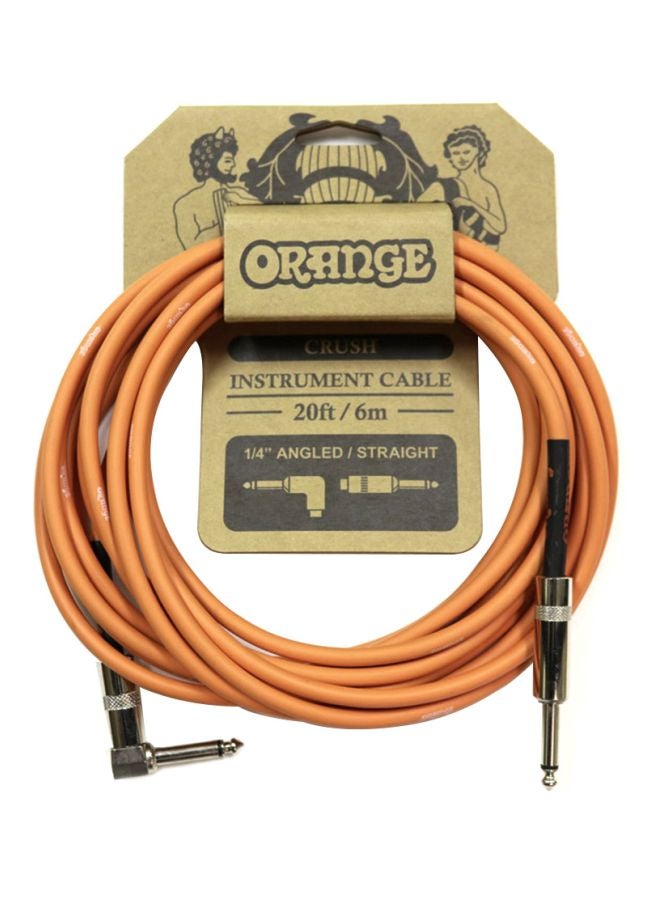 Orange Crush Instrument Cable 