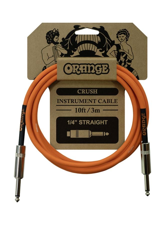 Orange Crush Instrument Cable 