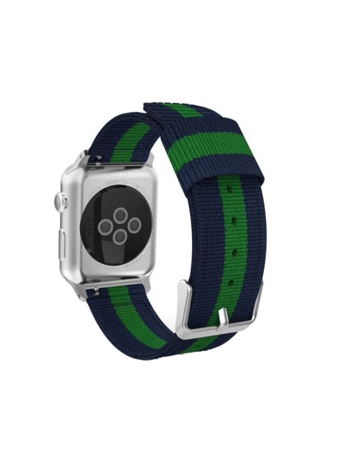 Nanotek Replacement Band For Apple Watch 42mm Blue/Green