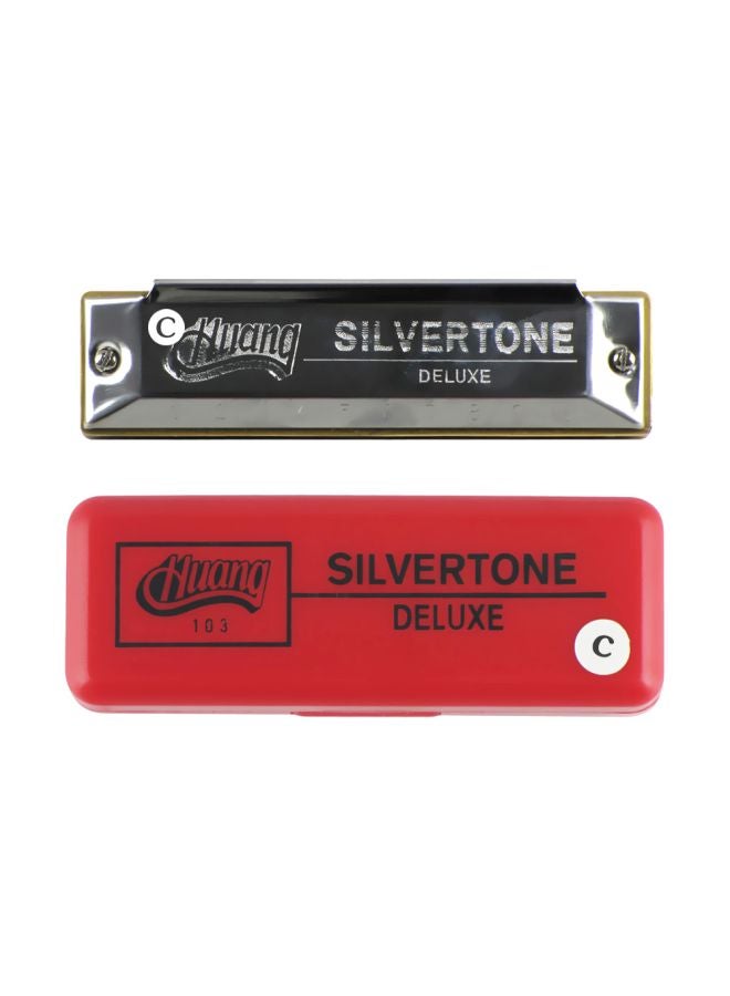Generic 10 Holes Copper C Key Harmonica Mouthorgan  - Image 5