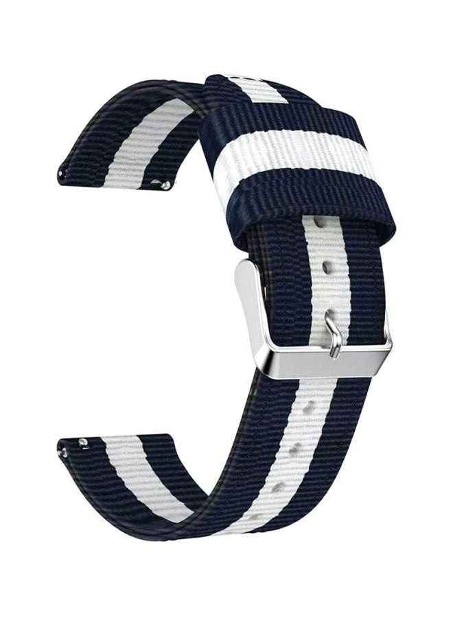 Replacement Band For Smartwatch Blue/White - Image 1