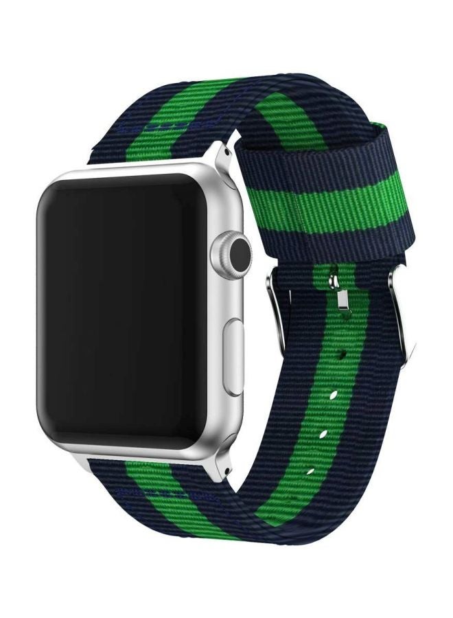 Generic - Replacement Band For Apple Watch 42mm Blue/Green - Image 1