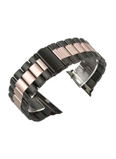 Replacement Band For Apple Watch 44mm Black/Gold