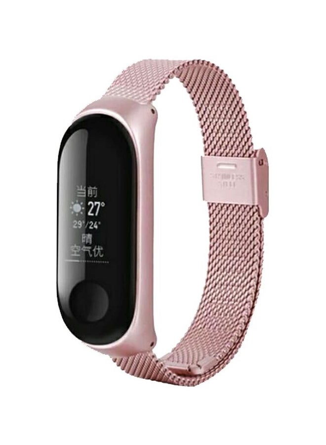 Replacement Band For Xiaomi Mi Band 3 Rose Gold