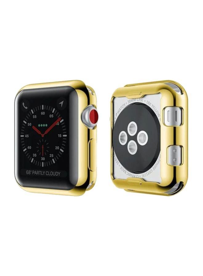 Protective Case For Apple Watch 44mm Gold