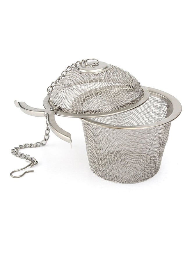 Mesh Tea Ball Infuser Silver 6cm - Image 2