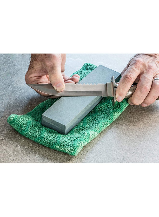 Diamond Double Side Knife Sharpening Stone Grey 20centimeter - Image 4