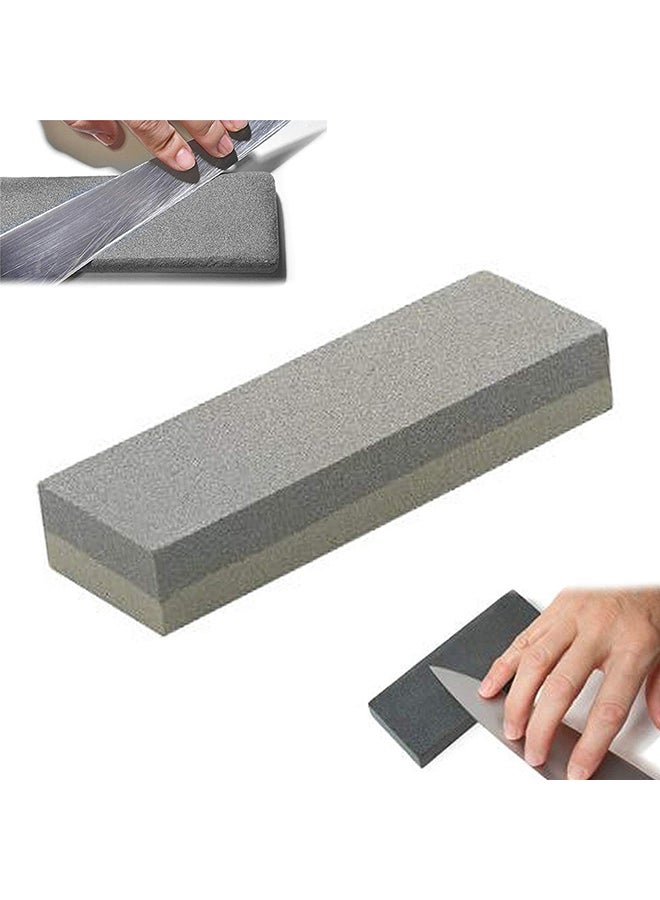 Diamond Double Side Knife Sharpening Stone Grey 16centimeter - Image 2