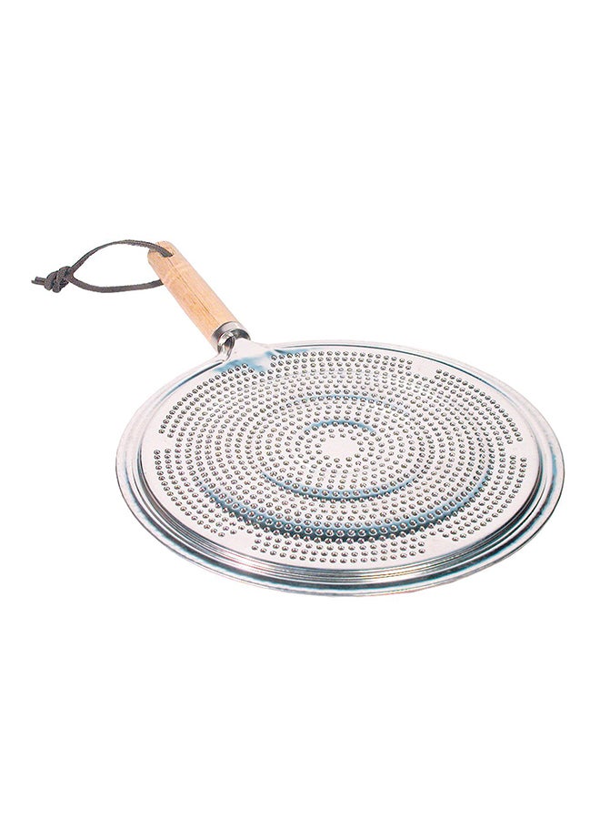 Aluminium Simmer Ring Heat Diffuser Silver/Beige 32x21cm  - Image 2