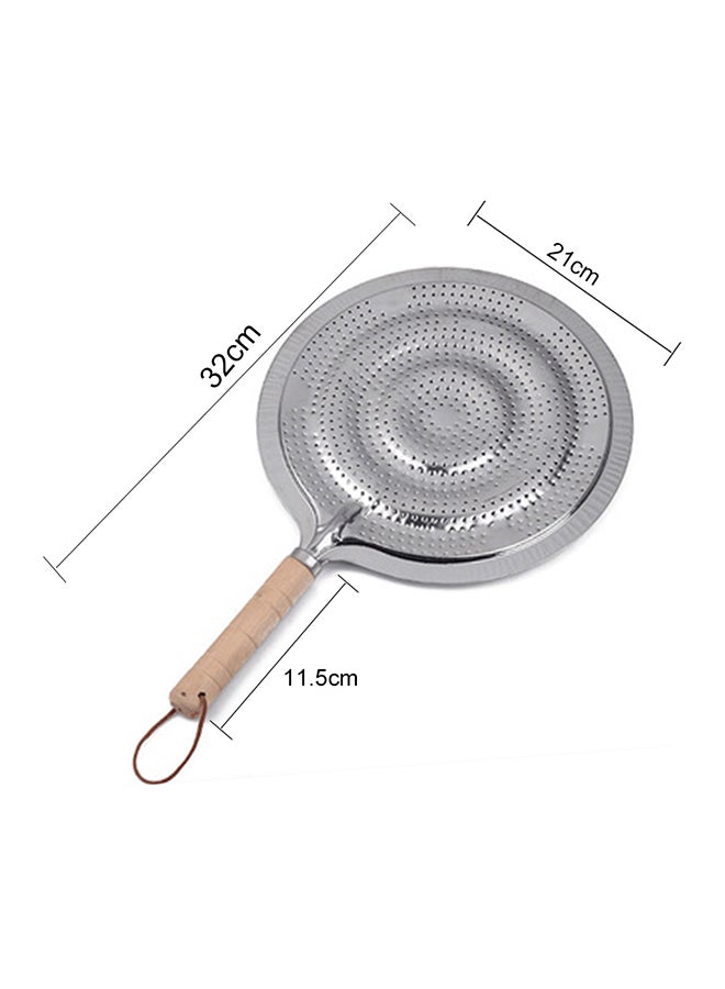 Aluminium Simmer Ring Heat Diffuser Silver 32x21cm  - Image 2