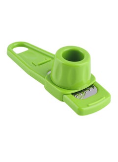 Generic Multifunctional Ginger Garlic Grater Green 17cm  - Image 5