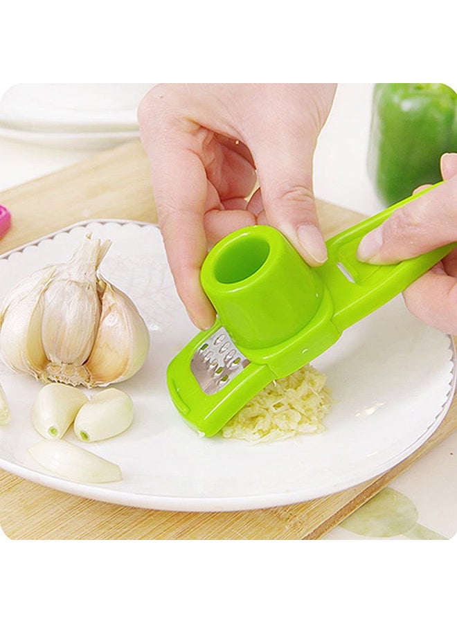Generic - Multifunctional Ginger Garlic Grater Green 17centimeter - Image 1